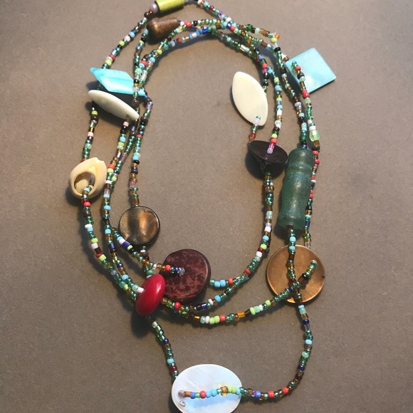 💍BOGO Bohemian flare seed bead necklace - Picture 4 of 4